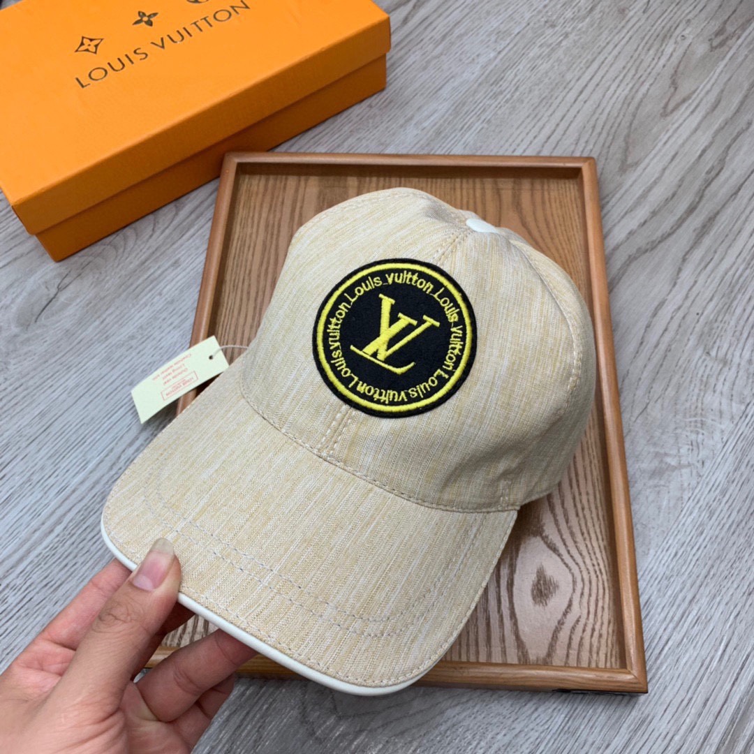 Louis Vuitton Be My Cap In Beige - Soul Replicas