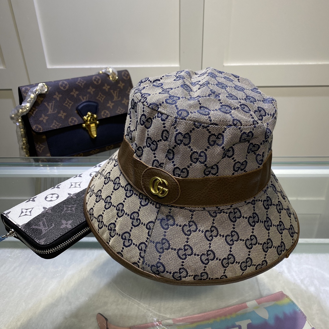 Gucci Canvas Bucket Hat Brown - Soul Replicas