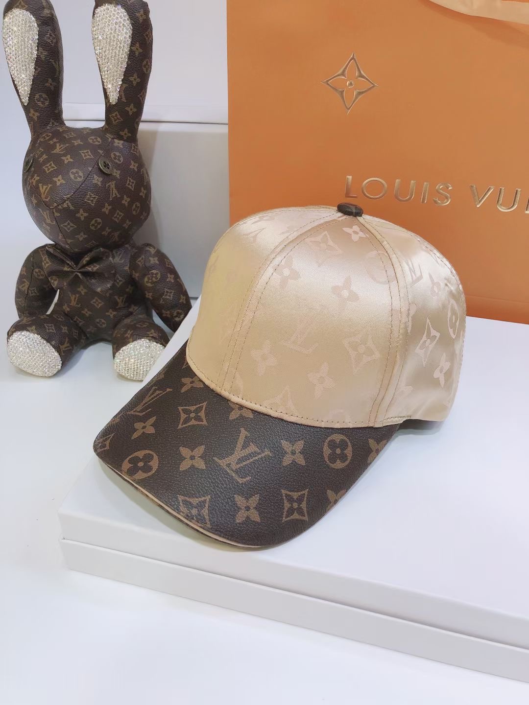 Louis Vuitton LV Get Ready Cap Monogram Beige LV Cap M76504 - Soul Replicas