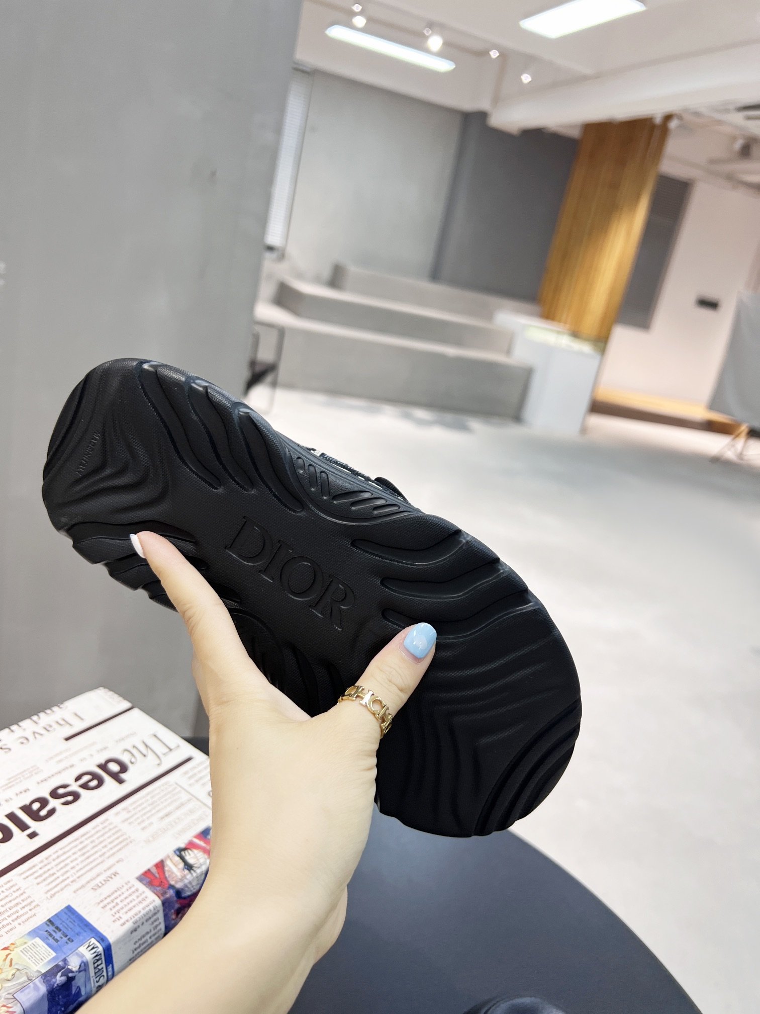 Christian Dior Women's D-Wander Slide Black For Women CD - Soul Replicas