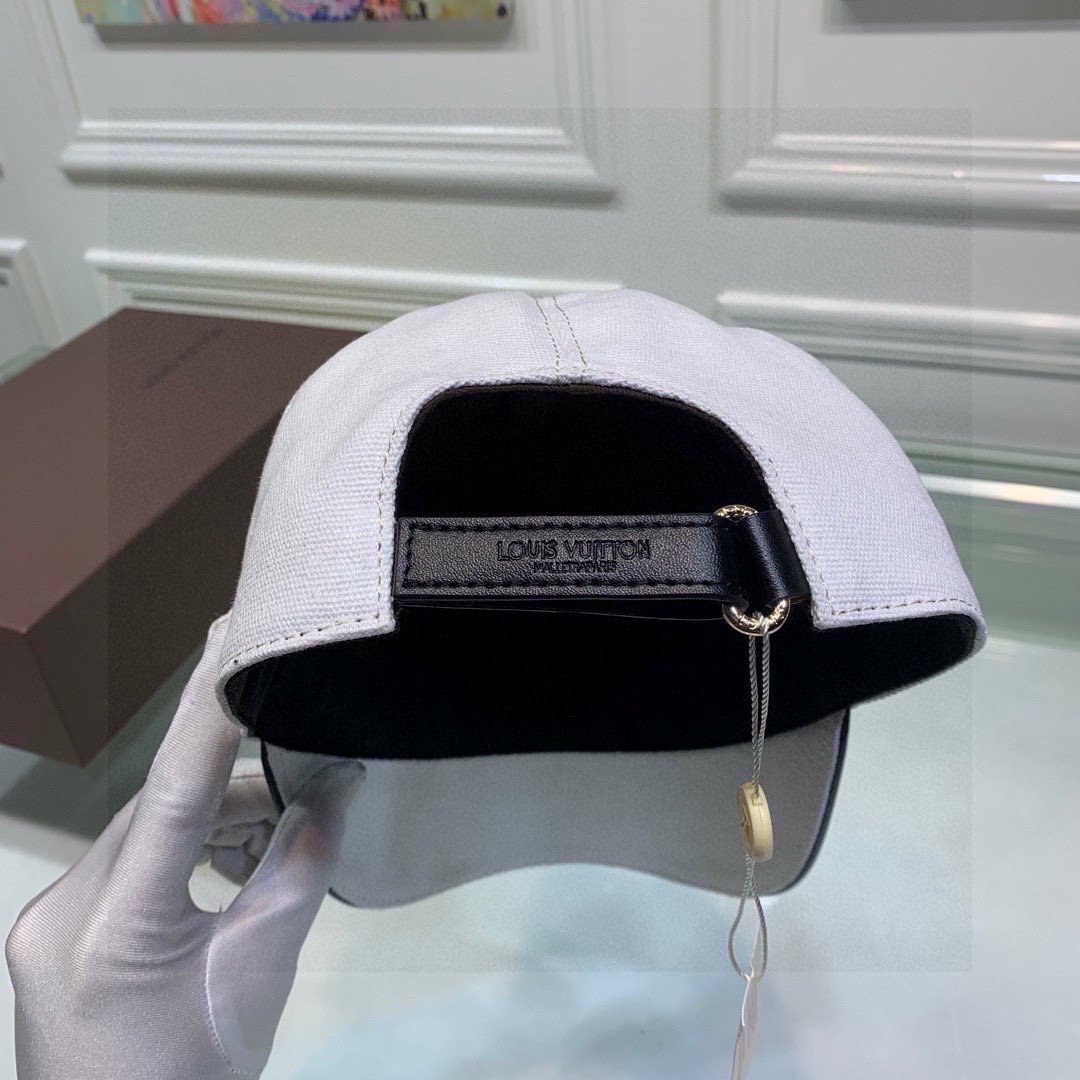 Louis Vuitton LV Get Ready Cap White LV Cap - Soul Replicas
