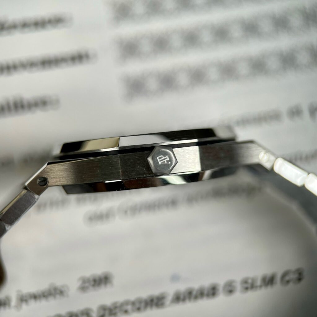 Audemars Piguet Replica Watch Royal Oak Blue Dial Metal Wire 34mm - Soul Replicas