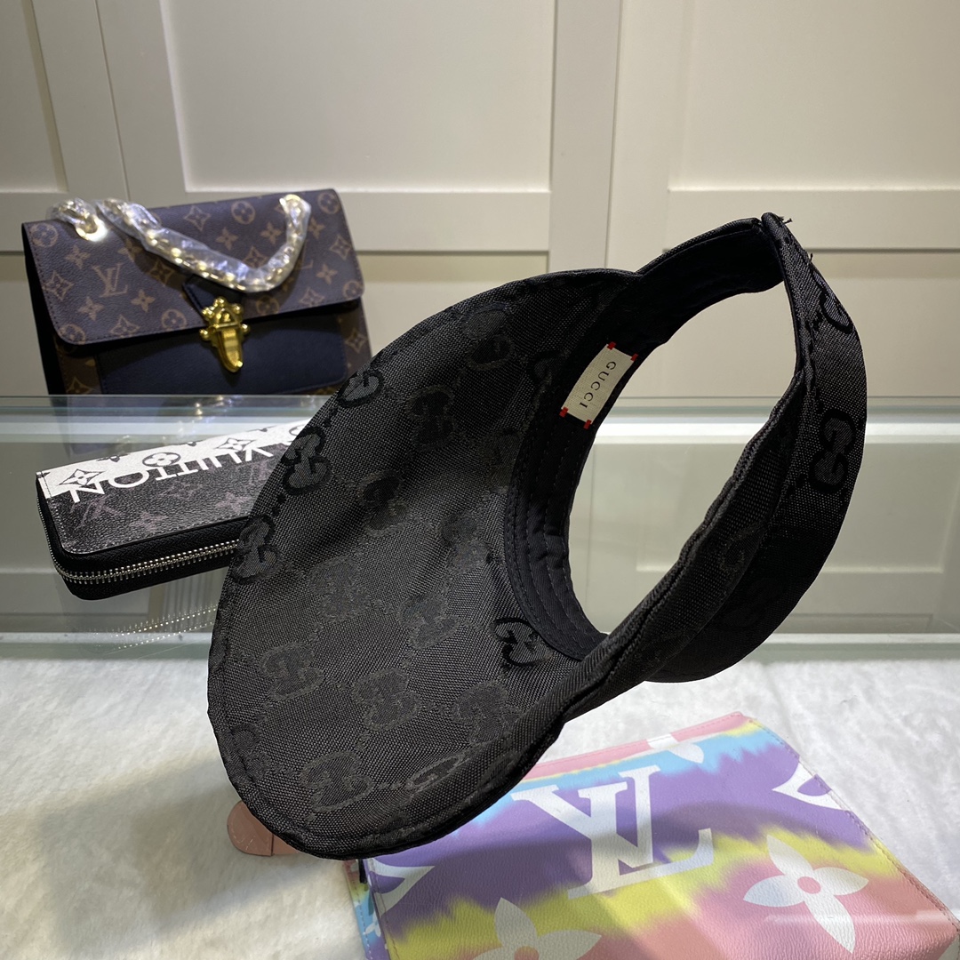 Gucci Canvas Baseball Cap Black - Soul Replicas