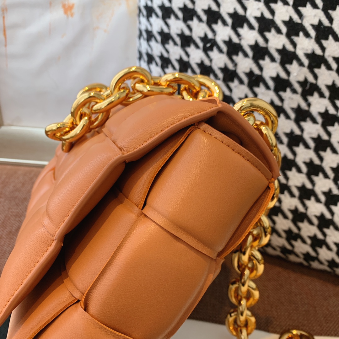 Bottega Veneta Chain Cassette Brown. For Women. Women's Bags 10.2in/26cm - Soul Replicas