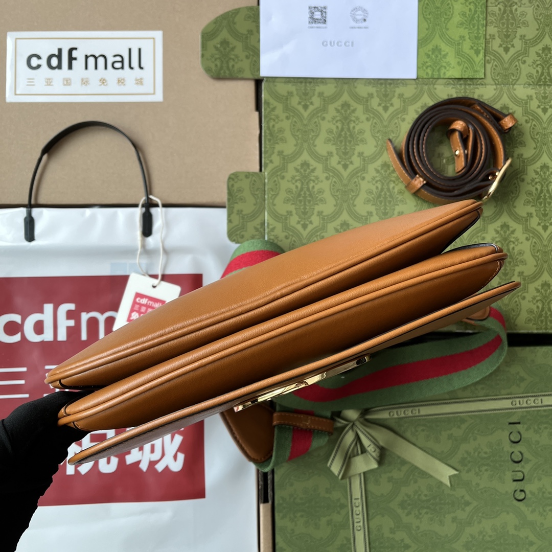 Gucci Blondie Mini Bag Brown For Women. Women-s Bags 11.4in/29cm Gucci - Soul Replicas