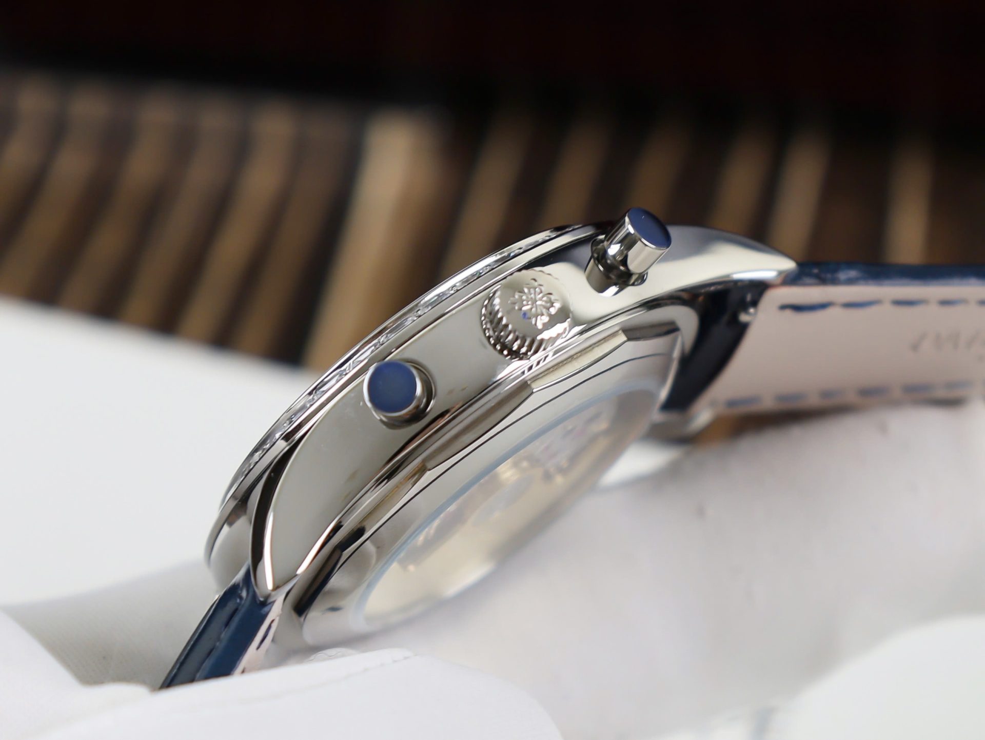 Patek Philippe Fake Watch Complications 5961P Dial Blue TW Factory 40.5mm - Soul Replicas