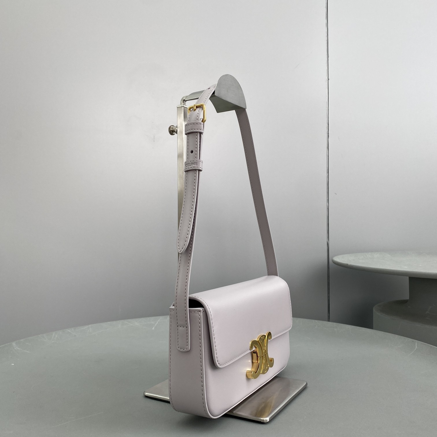 Celine Triomphe Shoulder Bag Peony For Women 8in/20cm 194143BF4.24NY - Soul Replicas