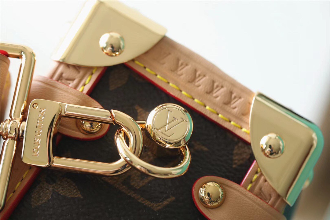 Louis Vuitton Side Trunk PM Monogram Canvas For Women. Women's Bags. Shoulder And Crossbody Bags 8.3in/21cm LV  - Soul Replicas