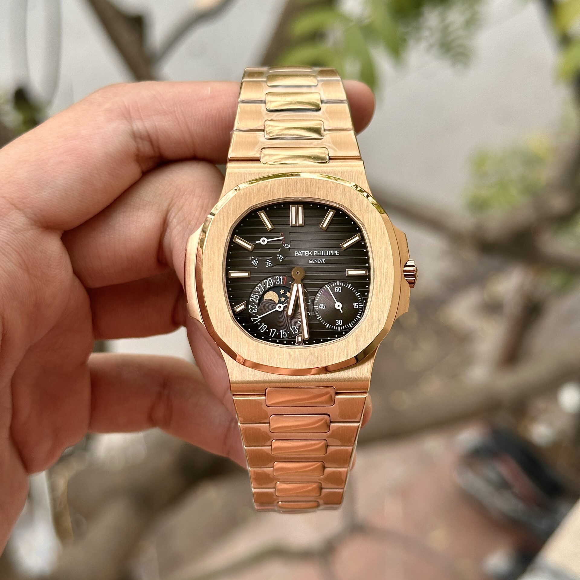 Patek Philippe Nautilus 5712 Full Function Replica Watch PPF Factory 40mm - Soul Replicas