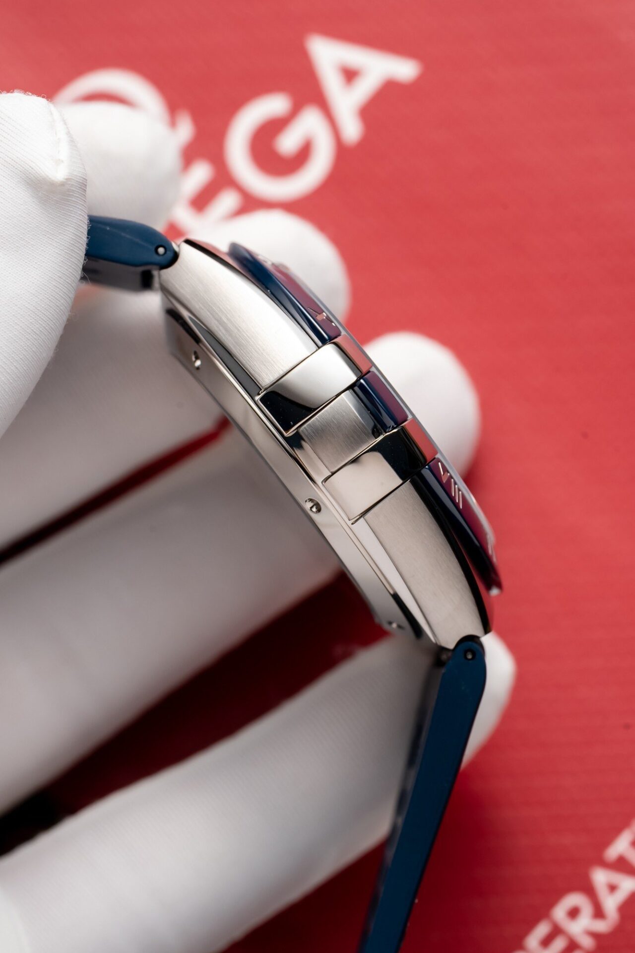 Omega Constellation Replica 11 Watch Blue Dial Leather Strap 41mm - Soul Replicas