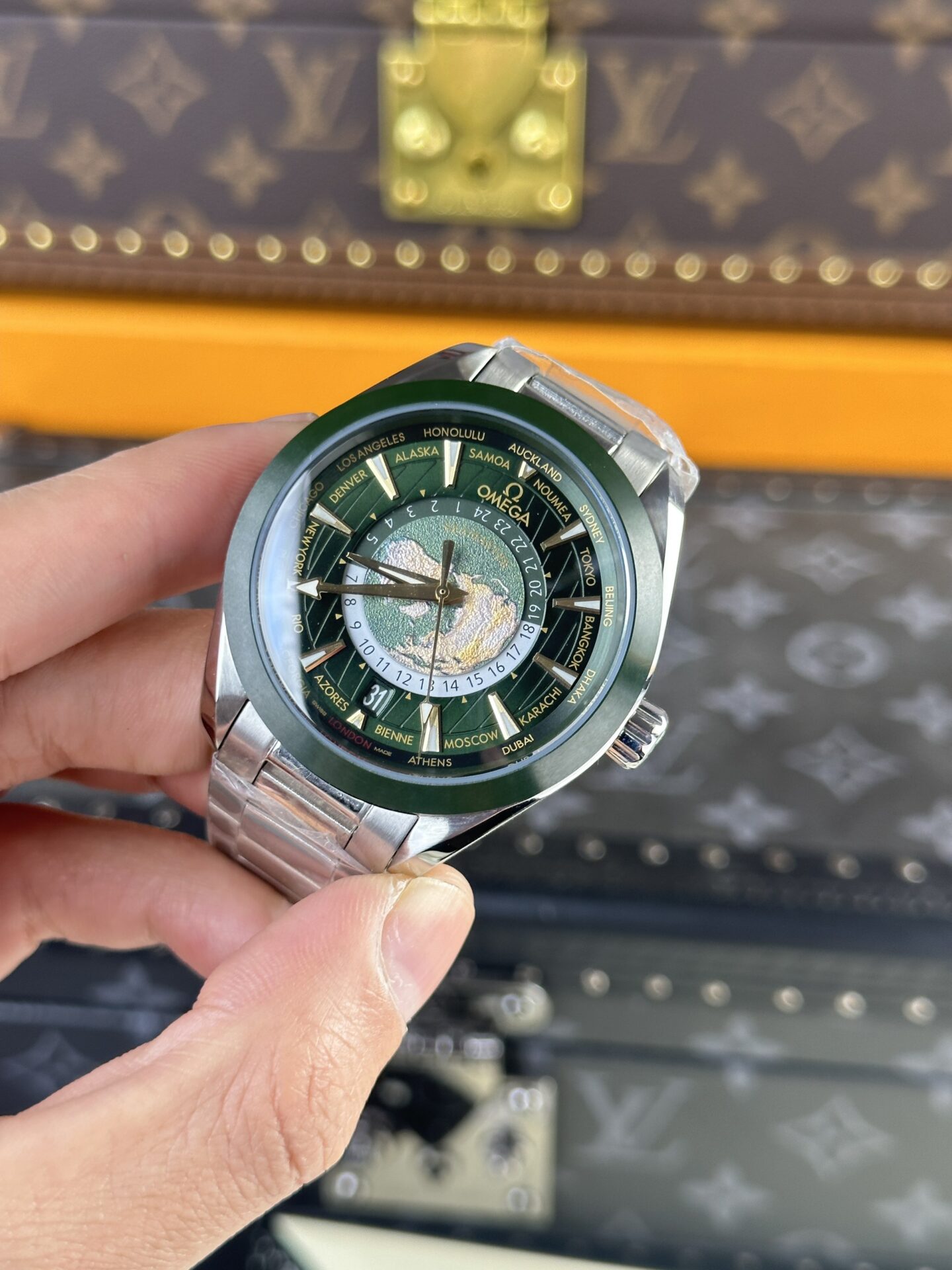 Omega Replica Watch Seamaster Aqua Terra Dial Green 43mm - Soul Replicas