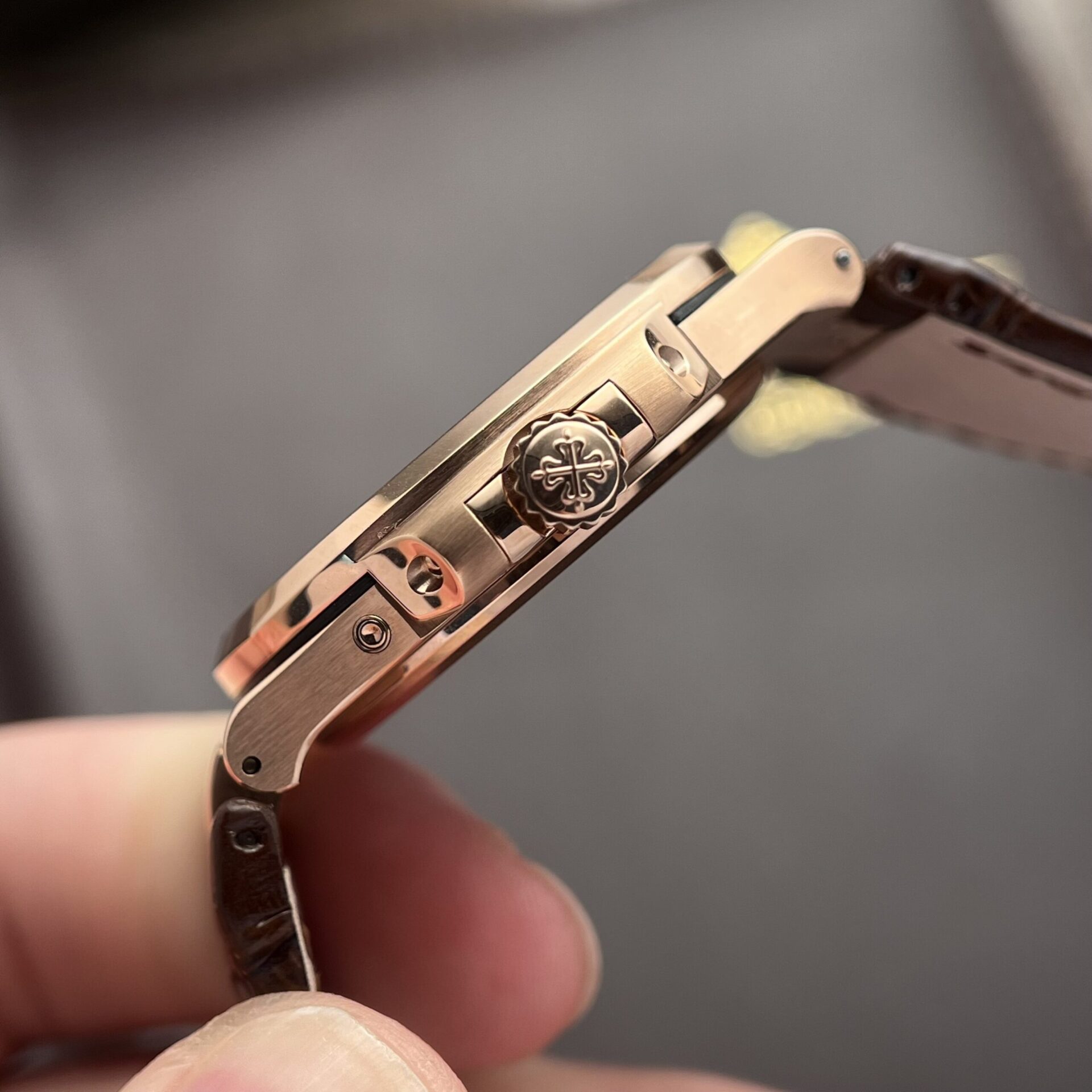 Patek Philippe Nautilus 5712 Replica 11 Watch Chocolate Dial GR Factory 40mm - Soul Replicas