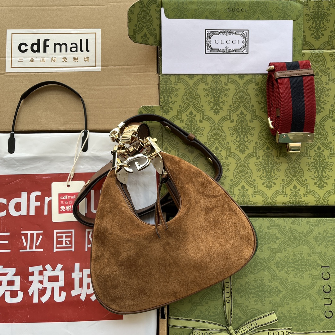 Gucci Atache Small Shoulder Bag Dark Brown For Women. Women-s Bags 9in/23cm Gucci ‎ - Soul Replicas