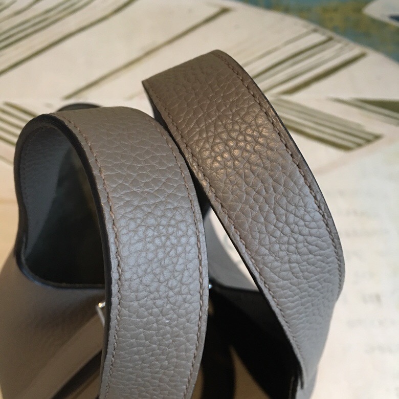 Hermes Picotin Lock 18 Grey Clemence Palladium Hardware For Women 7.5in/19cm - Soul Replicas