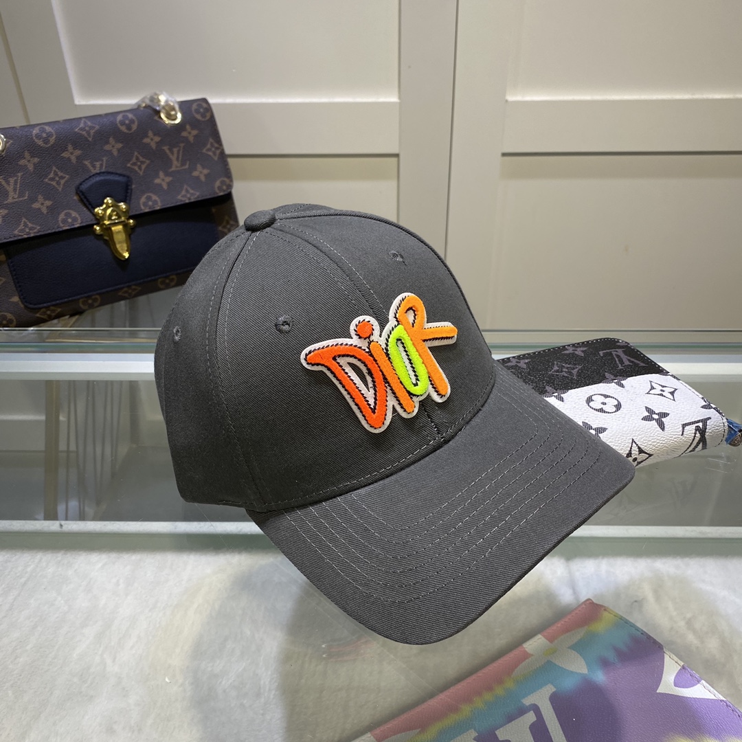 Christian Dior Jack Dior Baseball Cap In Grey - Soul Replicas