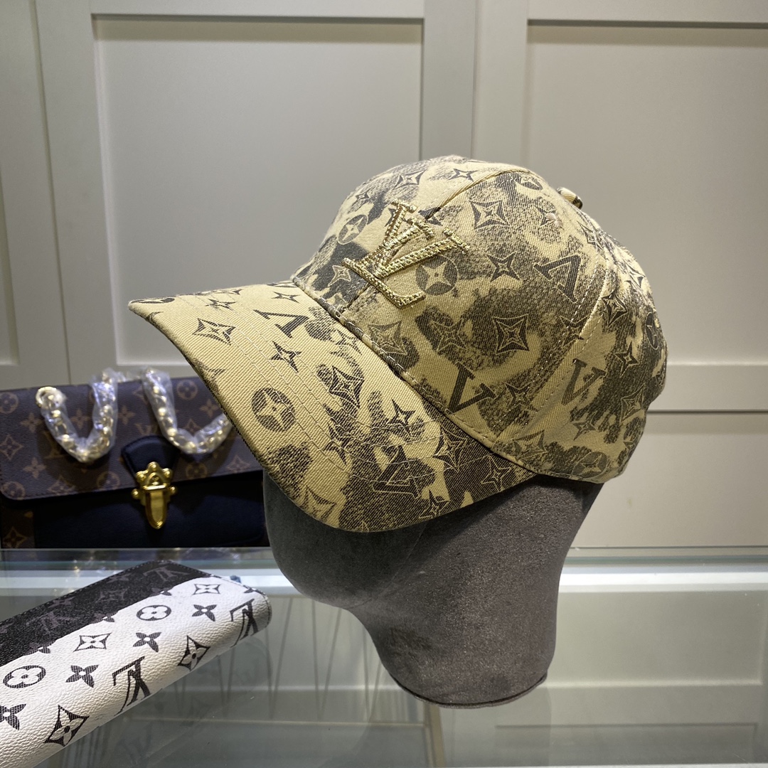 Louis Vuitton Be My Cap In Yellow - Soul Replicas