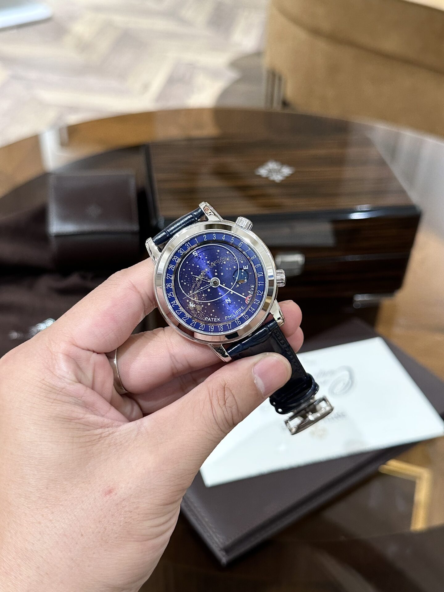Patek Philippe Complications 6102 Replica 11 Watch Blue 44mm - Soul Replicas
