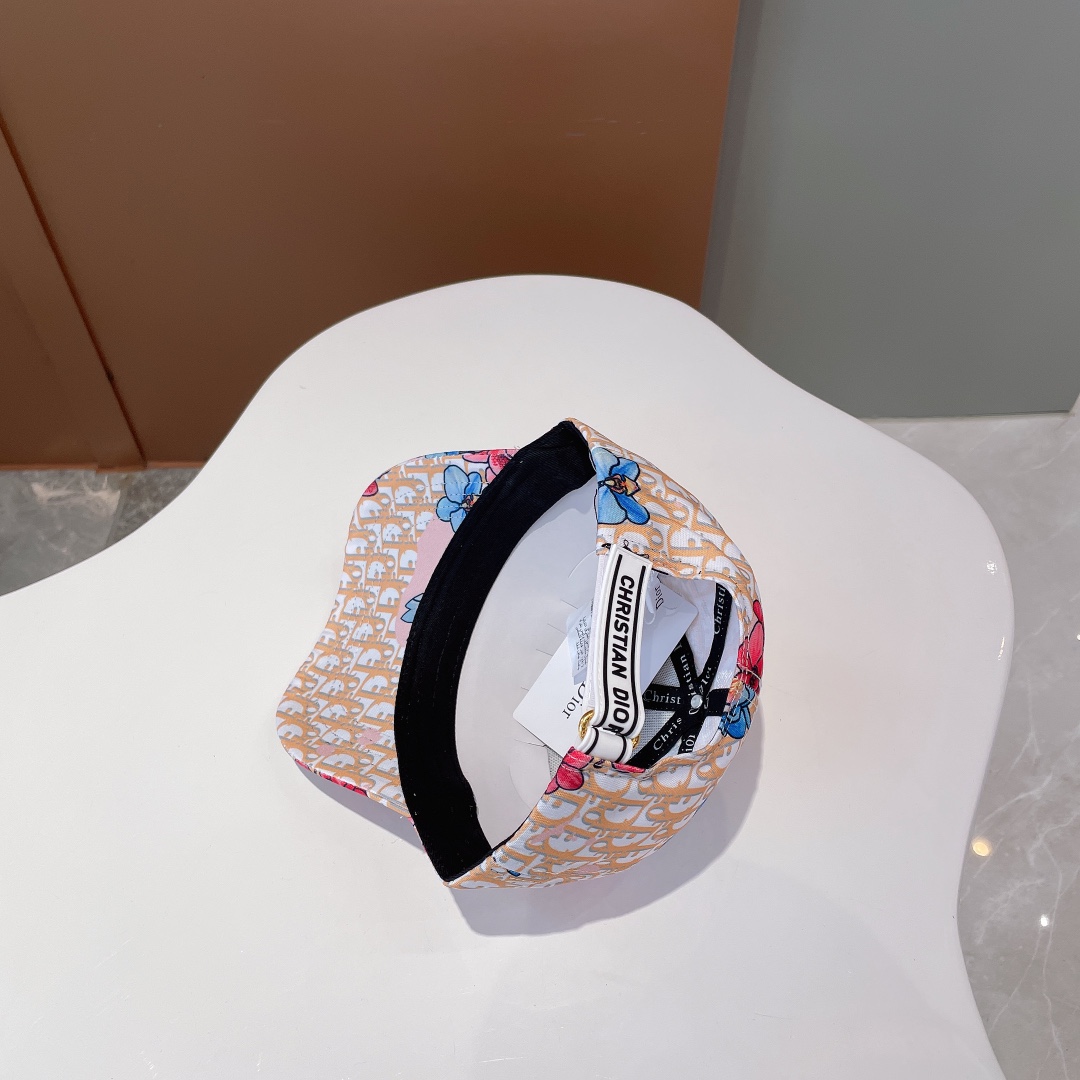 Christian Dior Baseball Cap White/Beige Cap - Soul Replicas