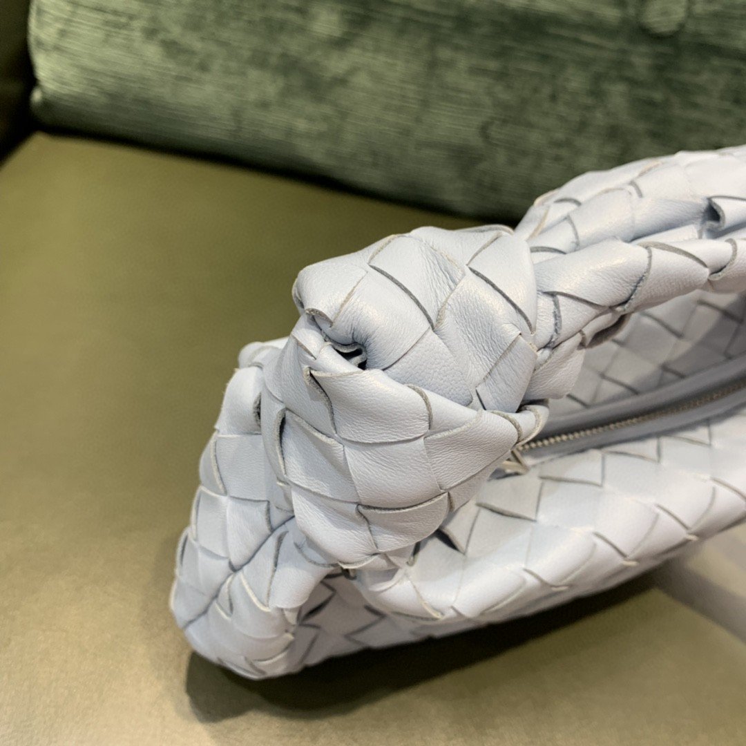 Bottega Veneta Mini Jodie Bag For Women 11in/28cm In Teal Washed - Soul Replicas