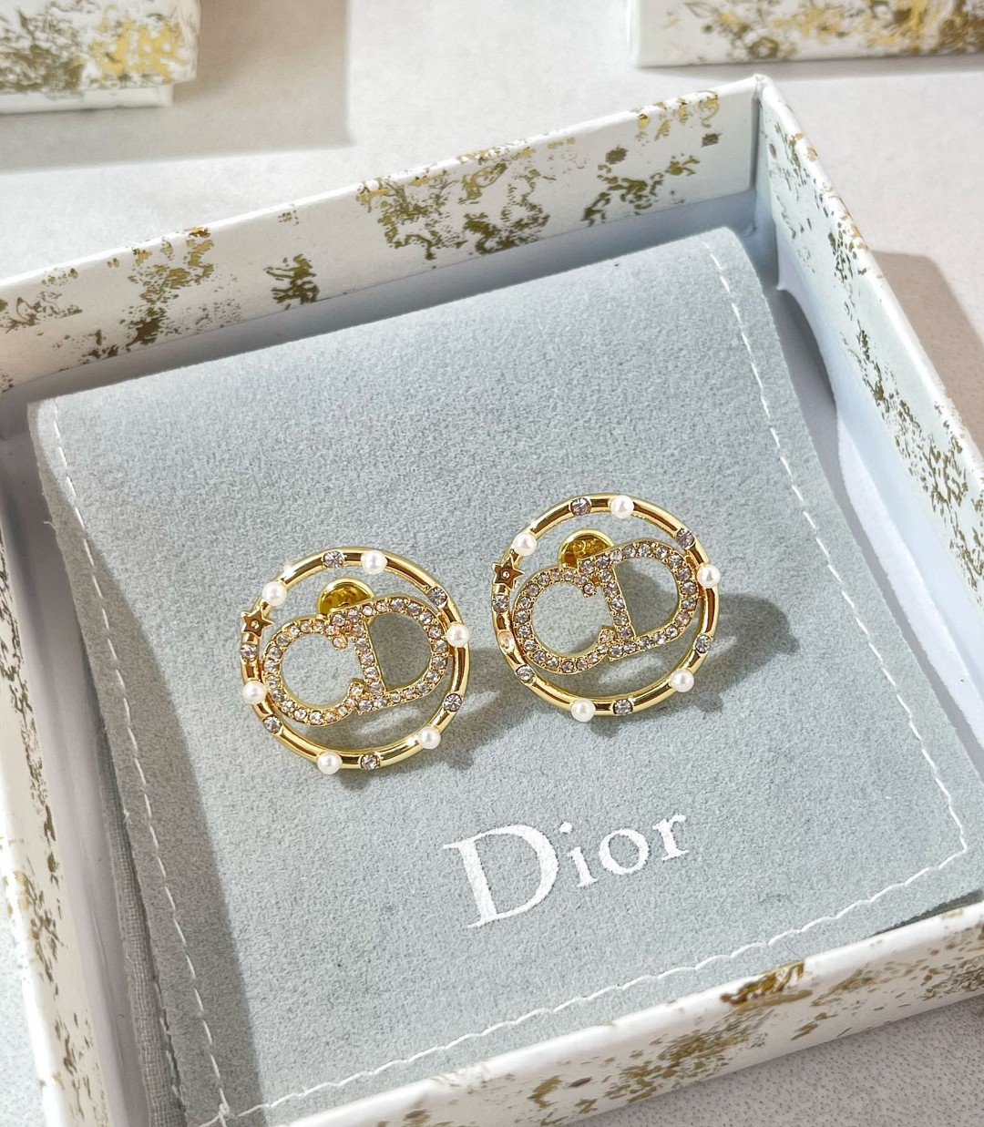 Dior Clair D Lune Earrings - Soul Replicas