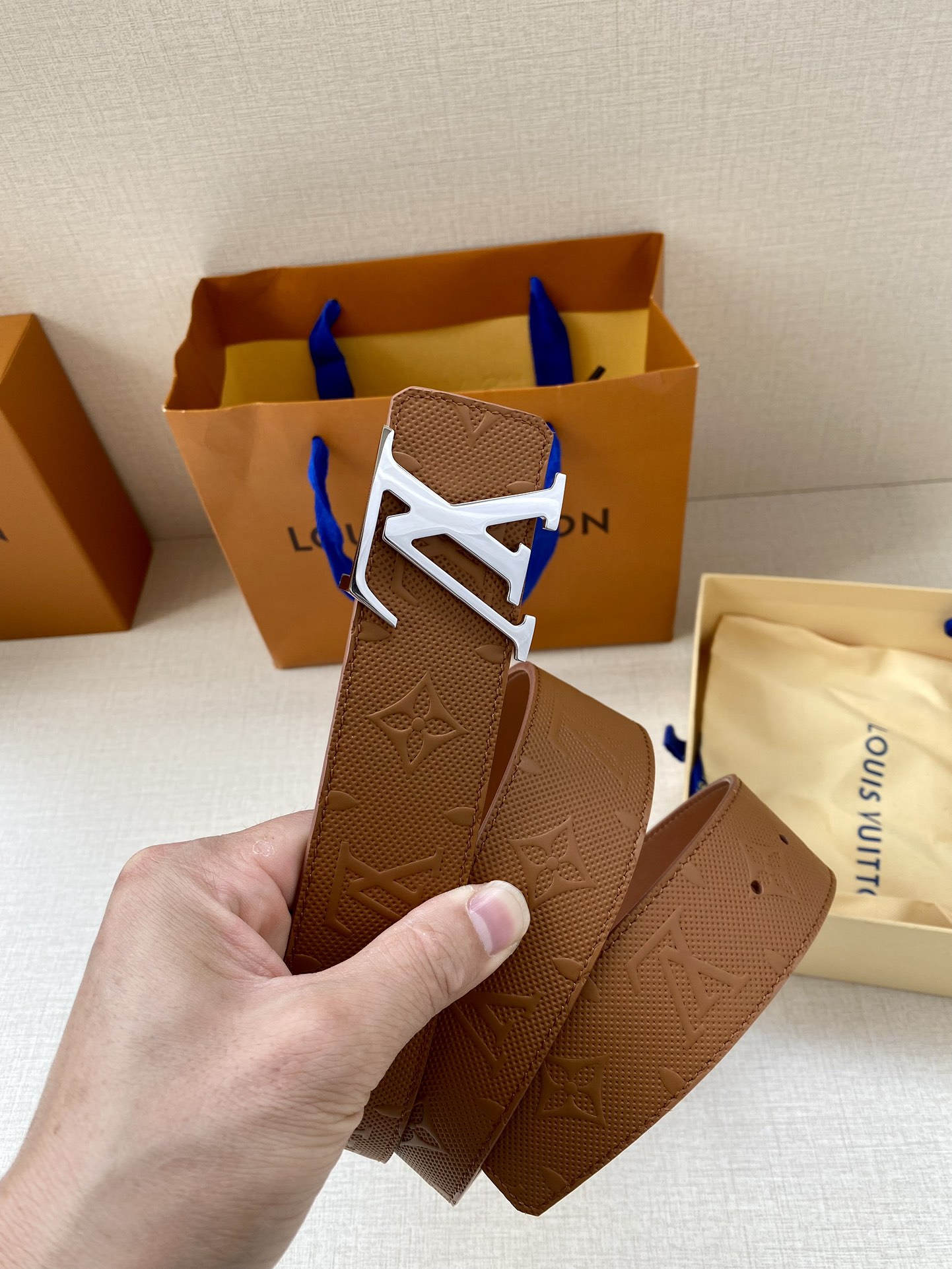 Louis Vuitton Iconic Reversible LV Belt Brown LV Women Belt - Soul Replicas