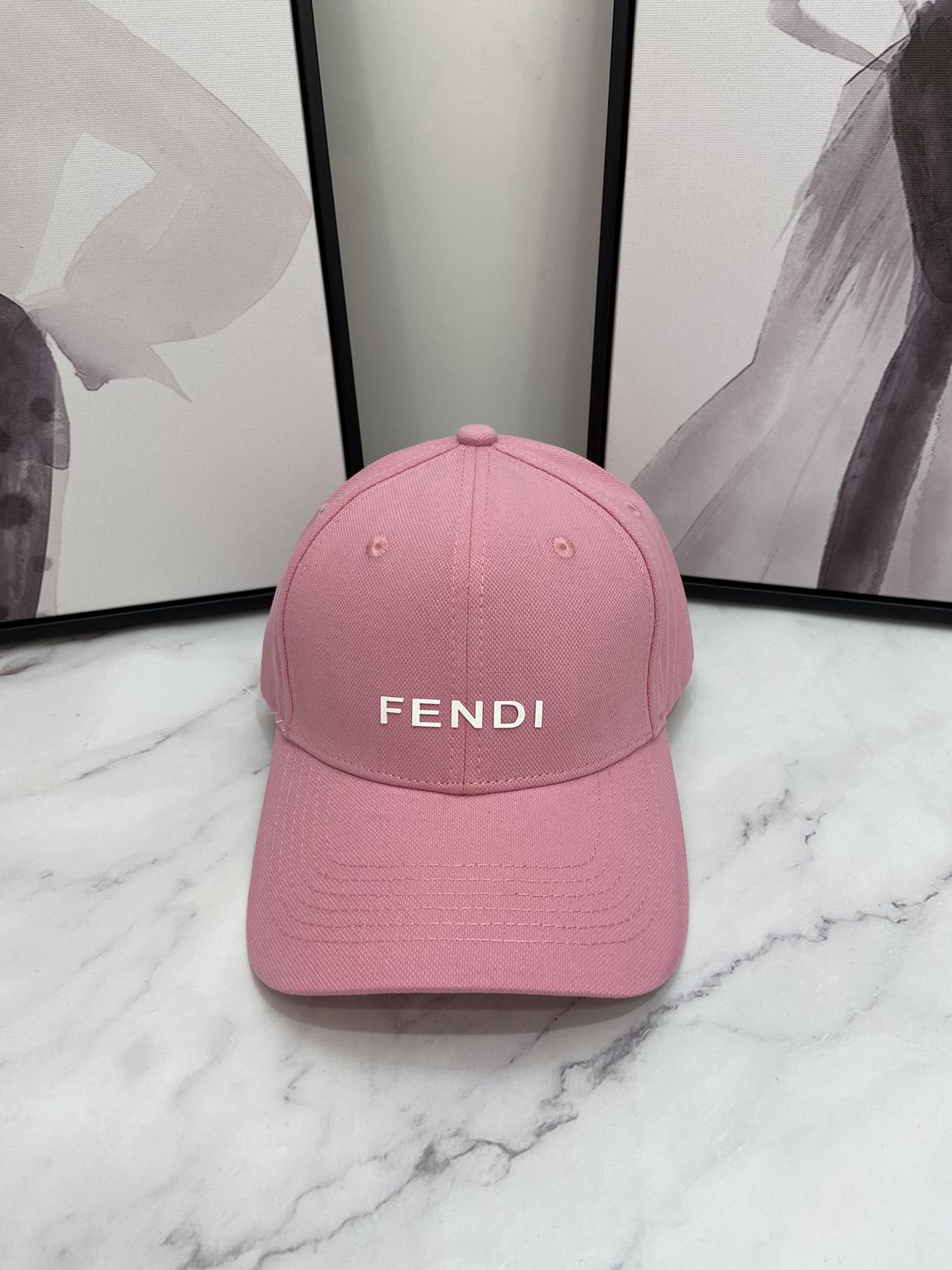Fendi Baseball Cap Pink Fendi Cap - Soul Replicas