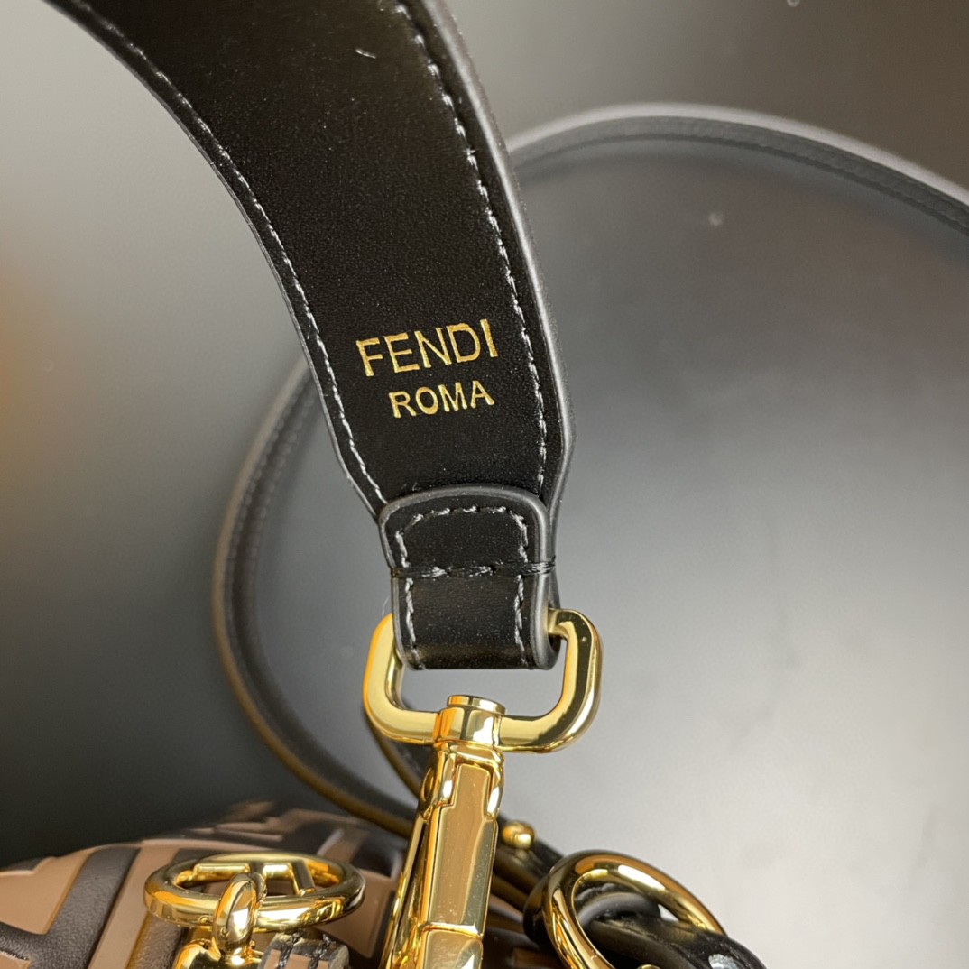 Fendi Mon Tresor Brown Mini Bag For Woman 18cm/7in 8BS010A659F13VK - Soul Replicas