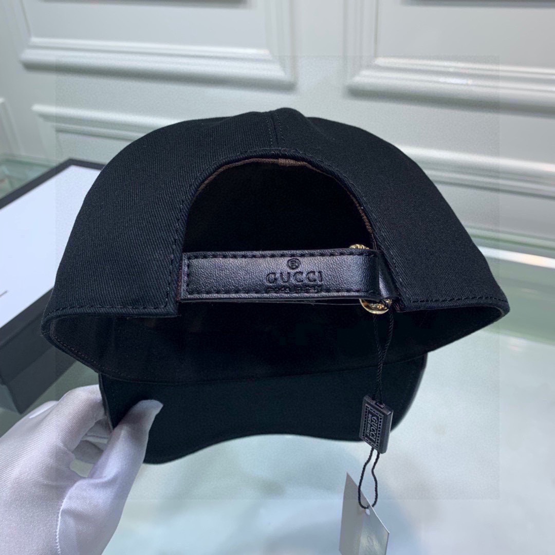 Gucci Bambi Embroidered Baseball Hat Balck Gucci Hat - Soul Replicas