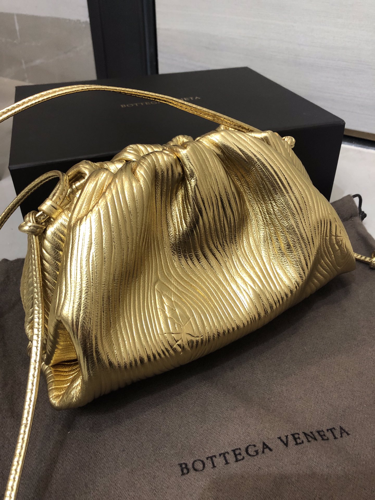 Bottega Veneta Clutch Yellow. For Women. Women-s Bags 8.7in/22cm - Soul Replicas