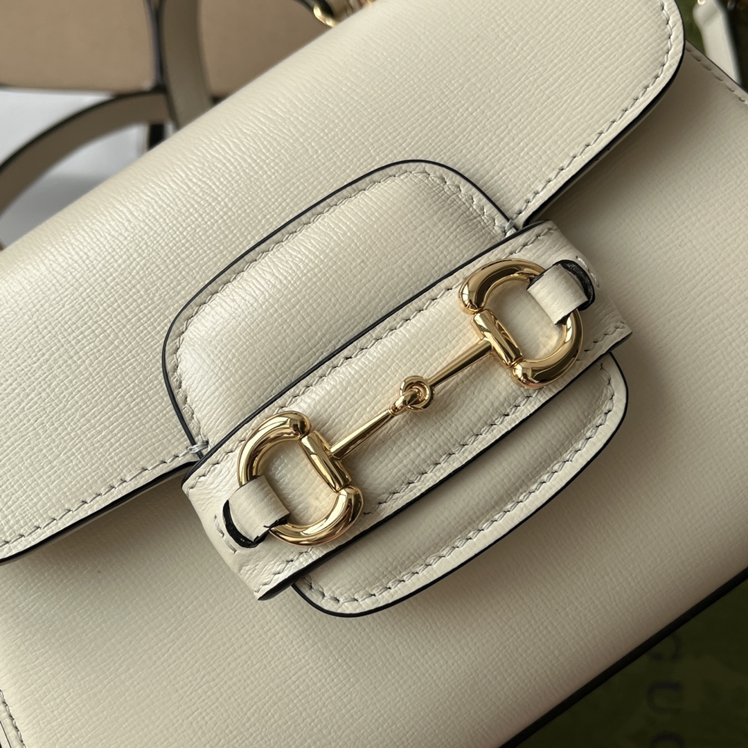 Gucci Ophidia Gucci Horsebit 1955 Mini Bag White For Women. Women-s Bags 8.6in/22cm Gucci - Soul Replicas