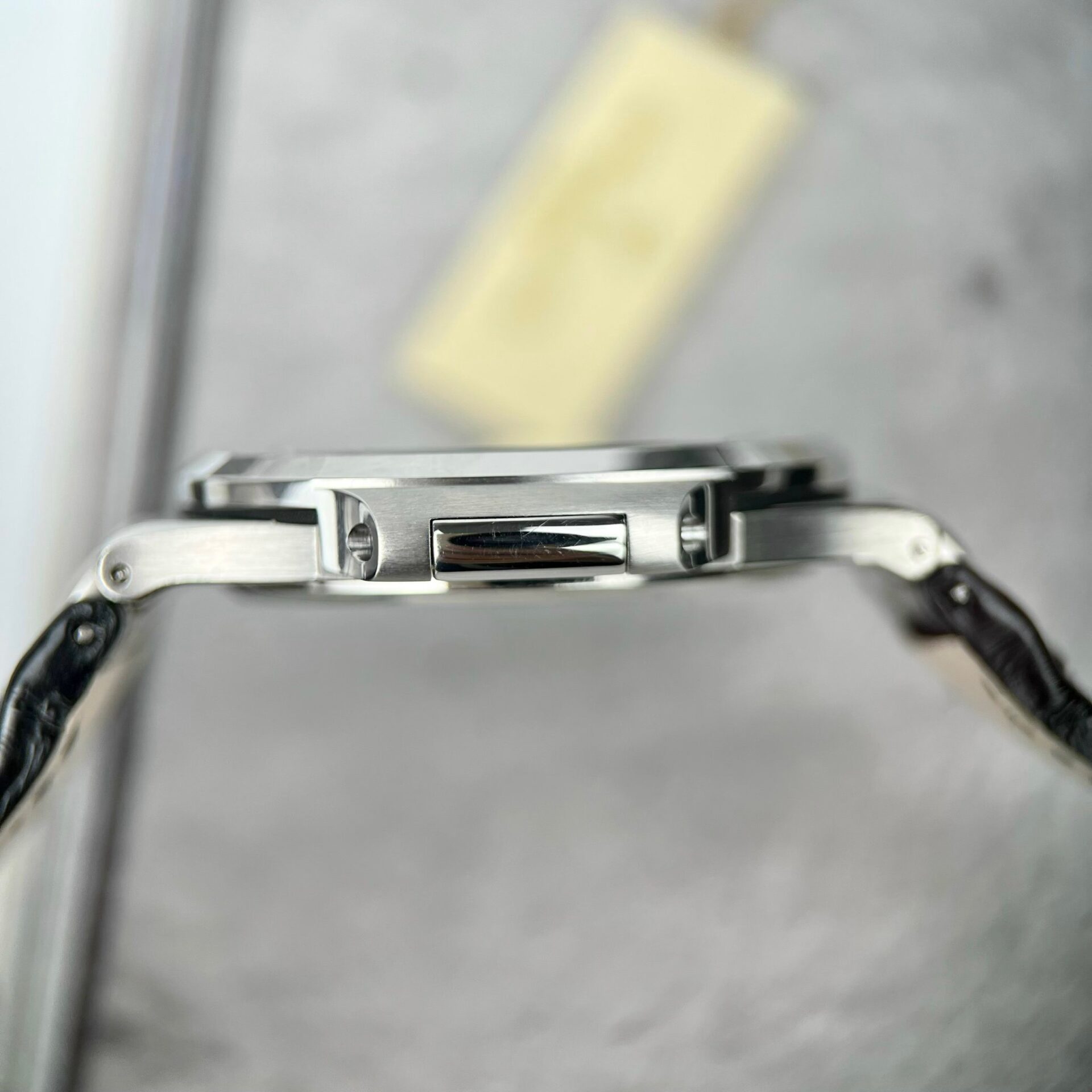 Patek Philippe Nautilus 5711 Replica Watch Leather Strap Green Dial 40mm - Soul Replicas