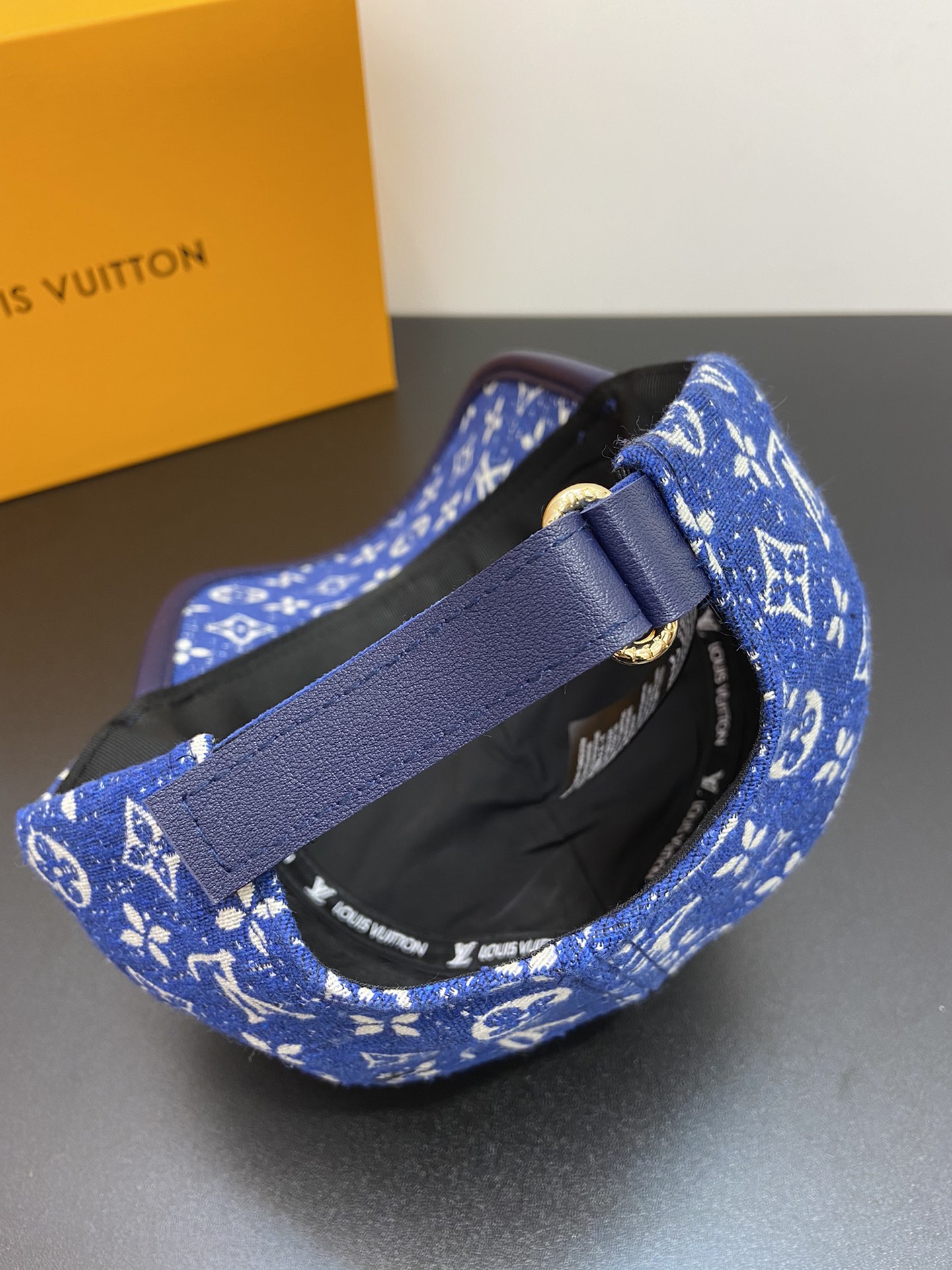 Louis Vuitton Be My Cap Blue LV Cap - Soul Replicas