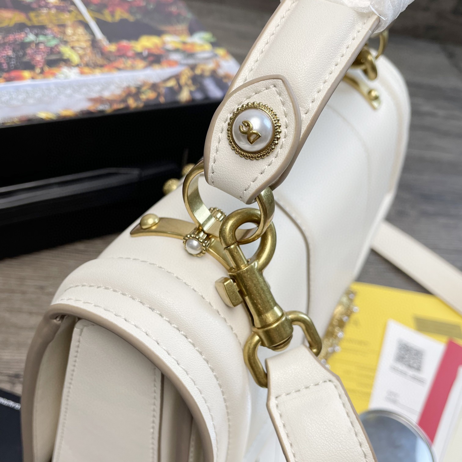 Dolce & Gabbana DG Girls Bag In Quilted Nappa White For Women 10.6in/27cm DG - Soul Replicas