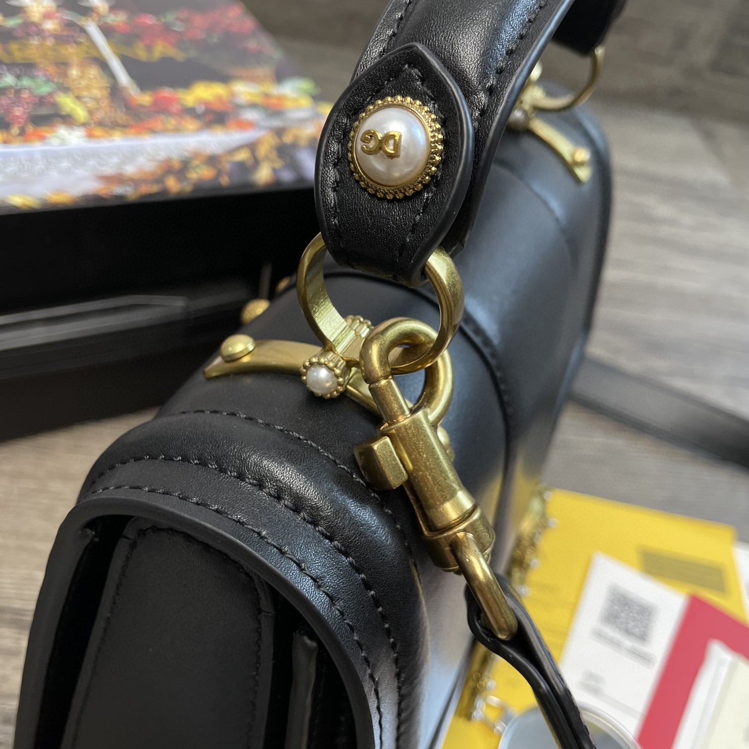 Dolce & Gabbana DG Girls Bag In Quilted Nappa Black For Women 10.6in/27cm DG - Soul Replicas