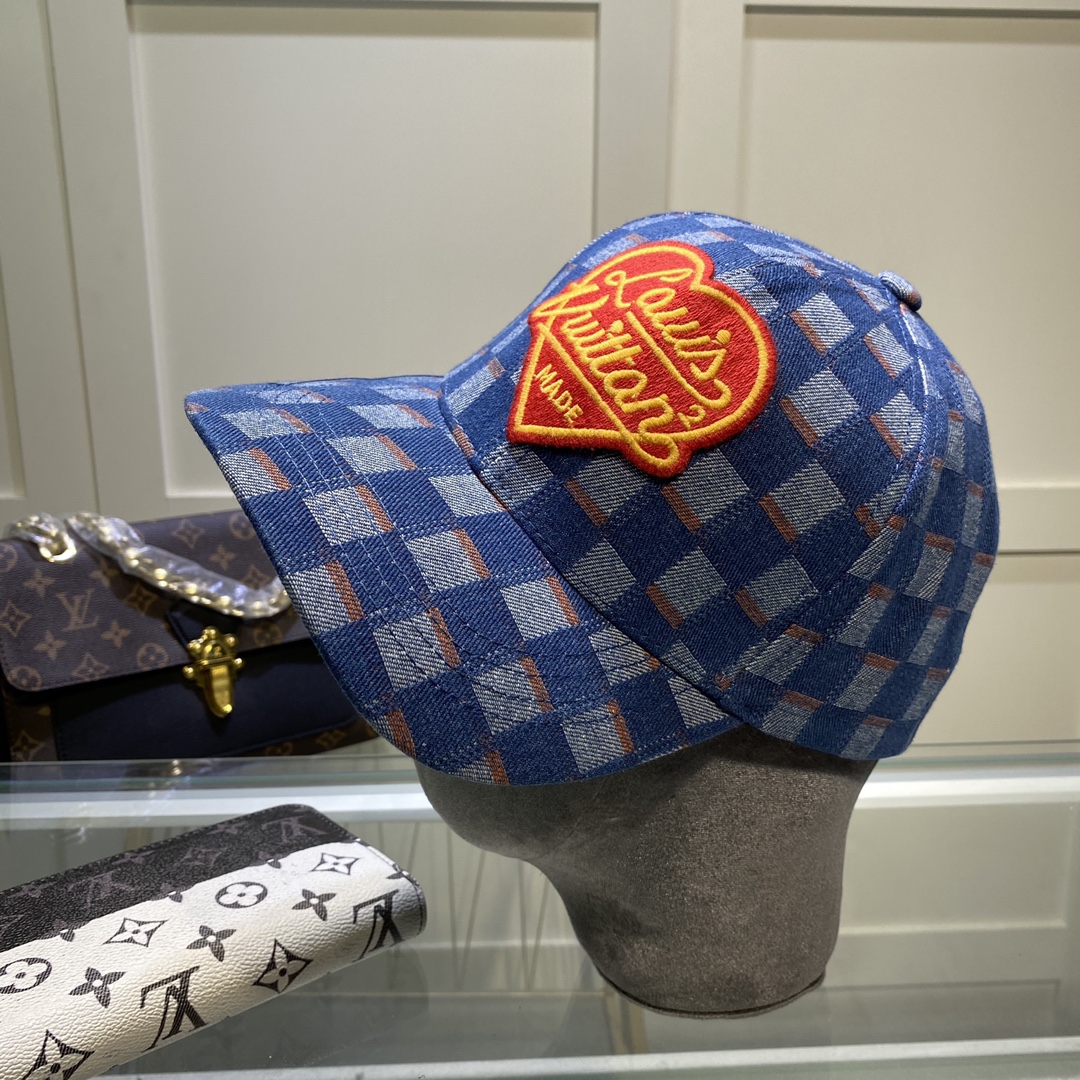 Louis Vuitton Be My Cap In Blue - Soul Replicas