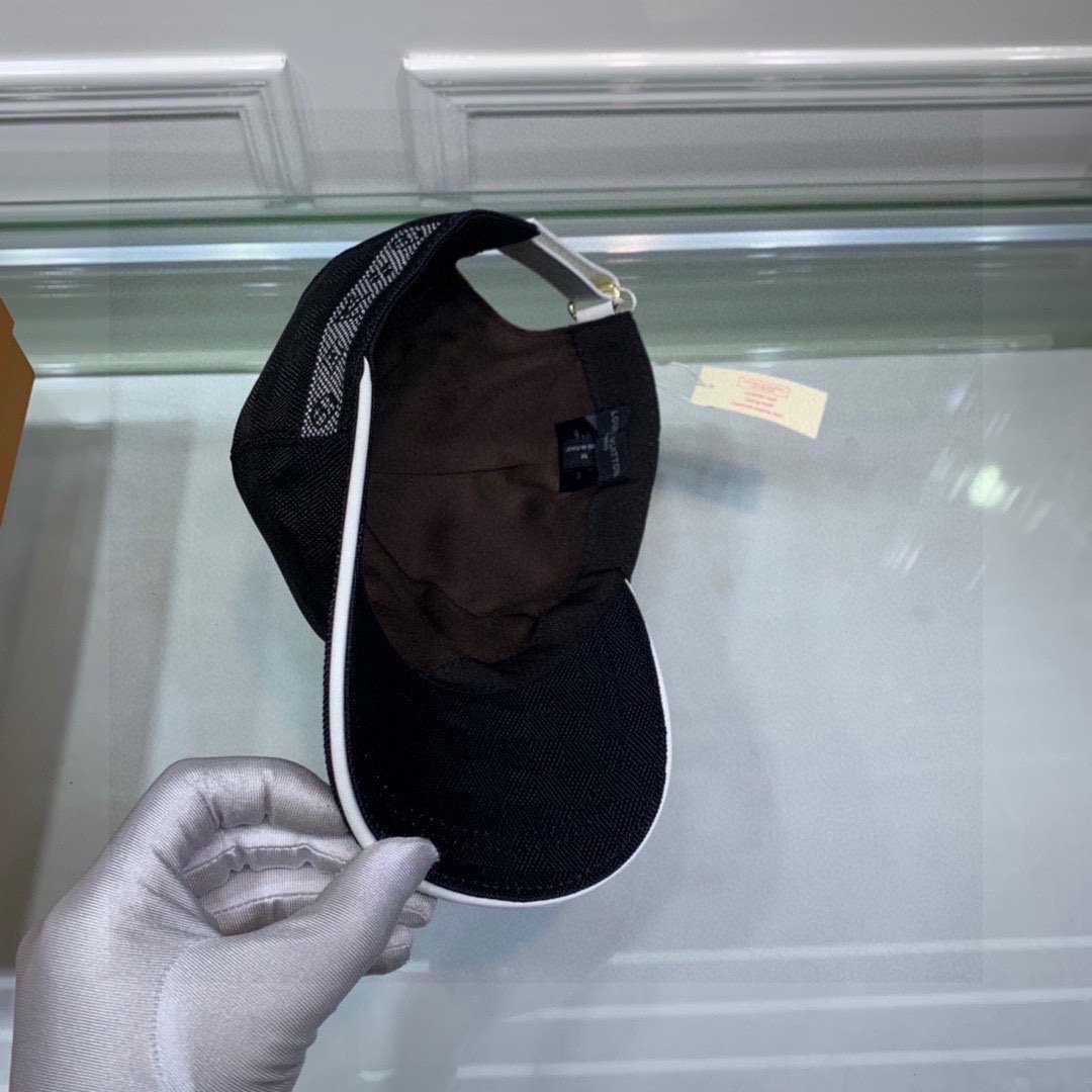 Louis Vuitton LV Get Ready Cap Black LV Cap - Soul Replicas