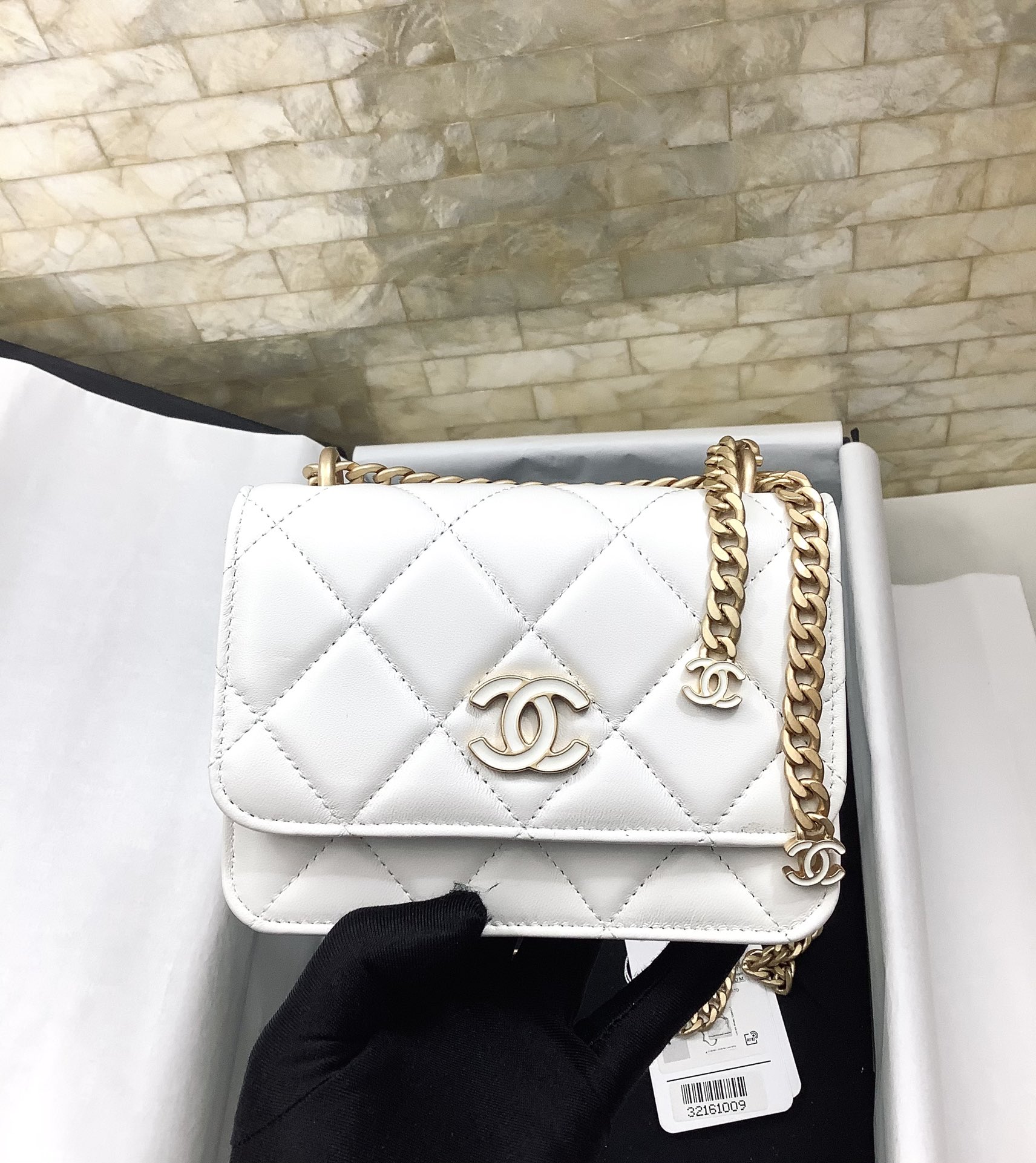 ChanelSpring And Summer 22C White For Women. Women-s Bags 6.1in/15.5cm - Soul Replicas