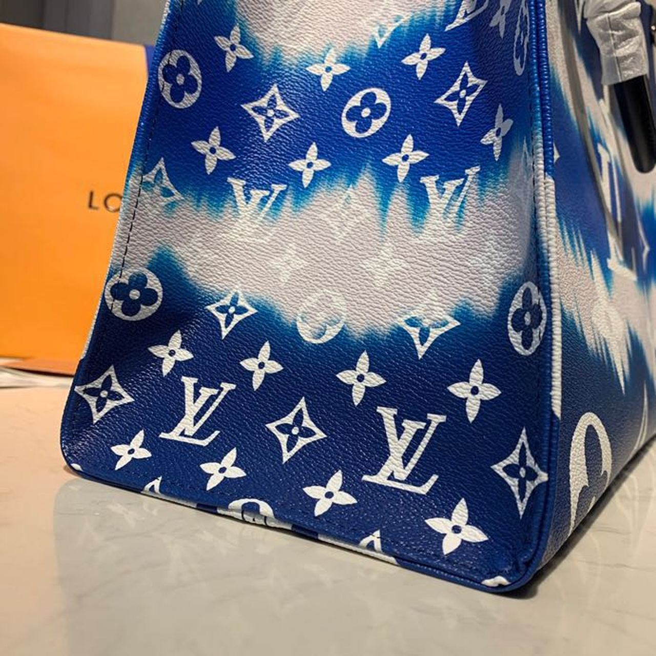 Louis Vuitton Giant Monogram LV Escale Onthego GM Blue For Women 41cm LV M45120 - Soul Replicas