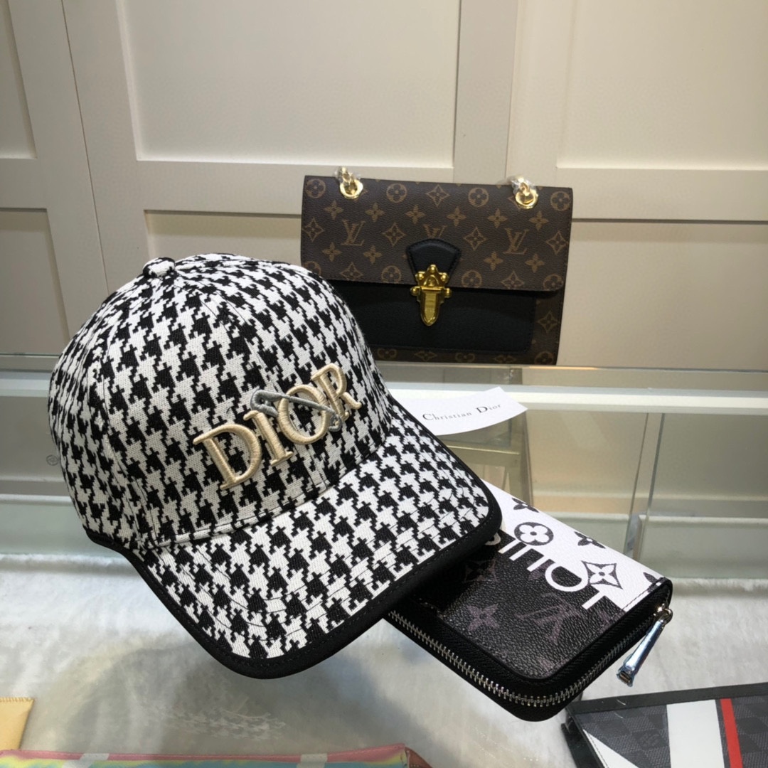 Christian Dior Jack Dior Baseball Cap In White - Soul Replicas