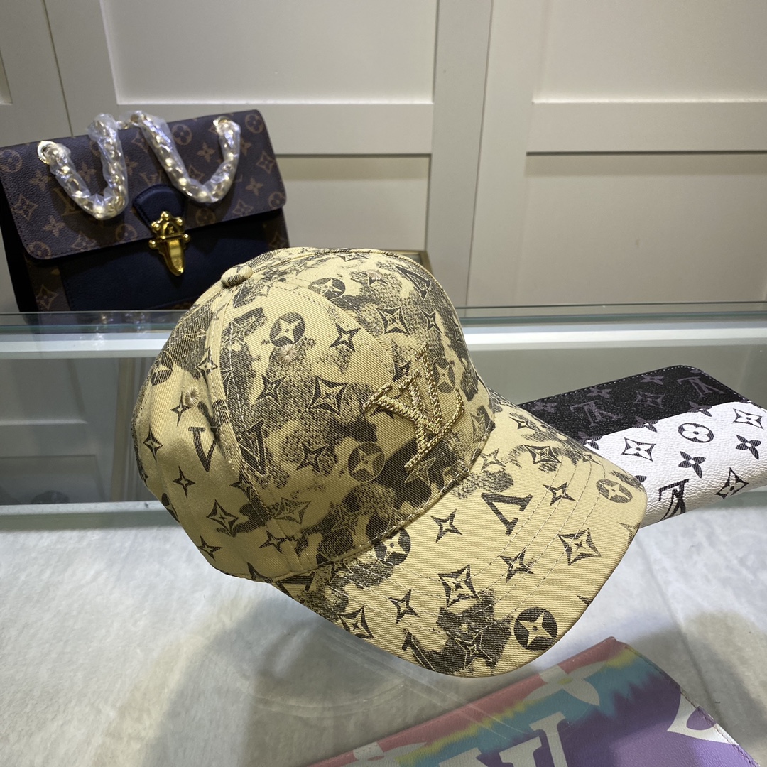Louis Vuitton Be My Cap In Yellow - Soul Replicas