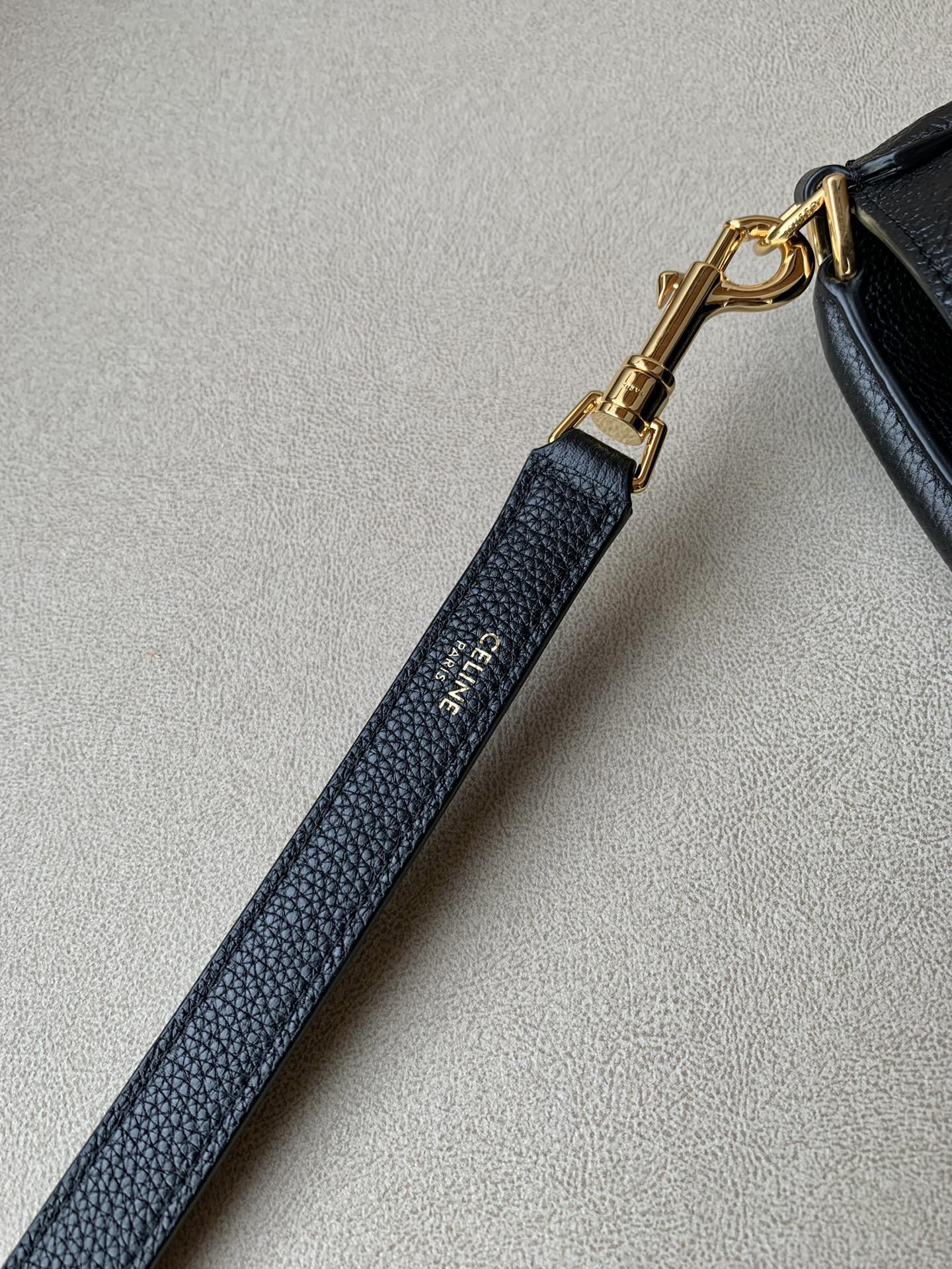 Celine Bucket 16 Bag Black For Women 10in/25cm 195573CR4.38NO - Soul Replicas