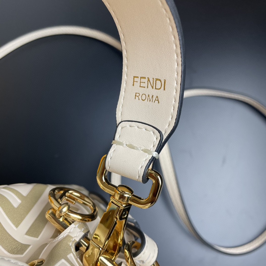 Fendi Mon Tresor Beige Mini Bag For Woman 18cm/7in 8BS010A659F174X - Soul Replicas