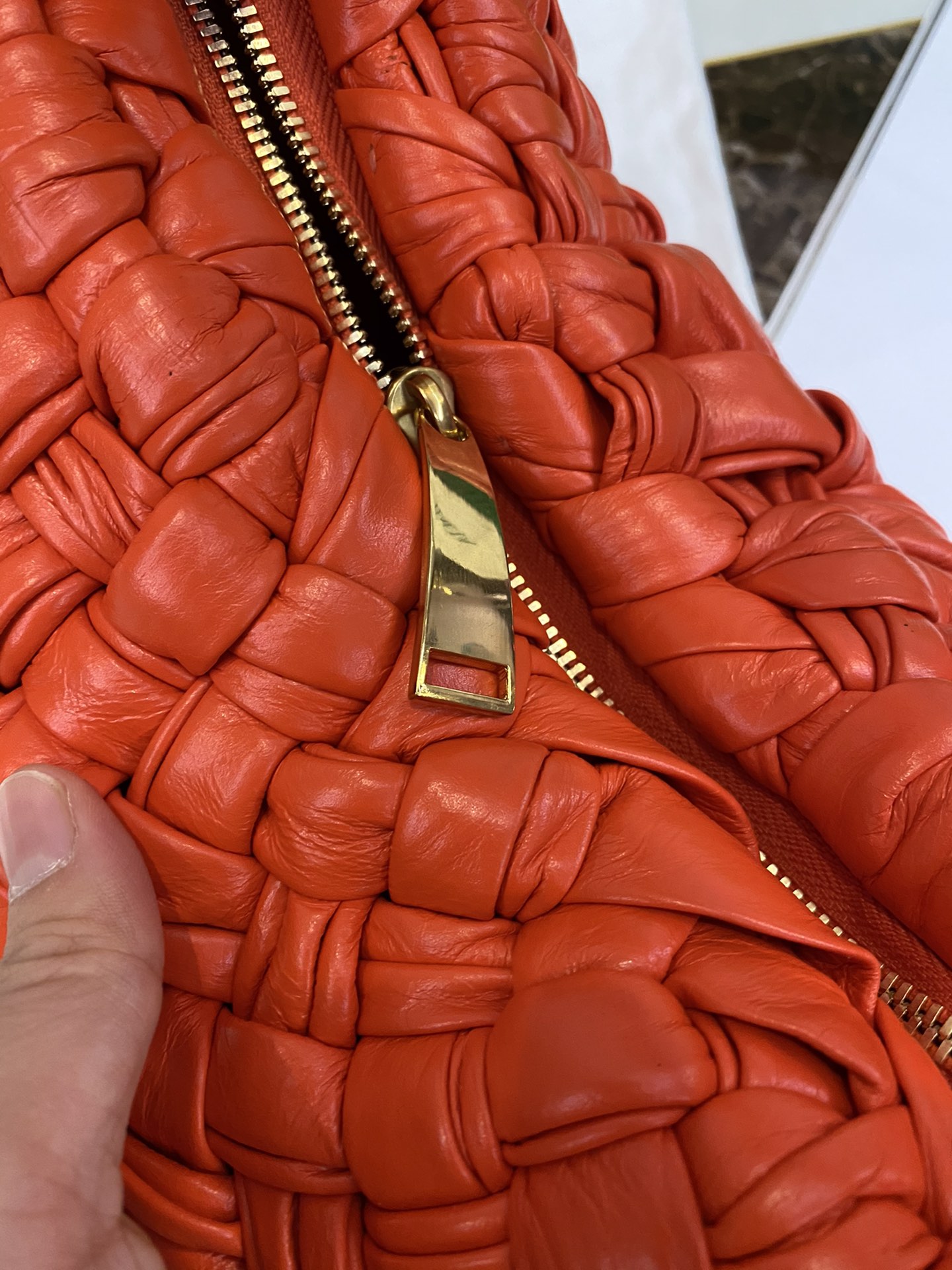 Bottega Veneta Banana Orange. For Women. Women-s Bags 13.9in/35.5cm 620917VCQ717566 - Soul Replicas