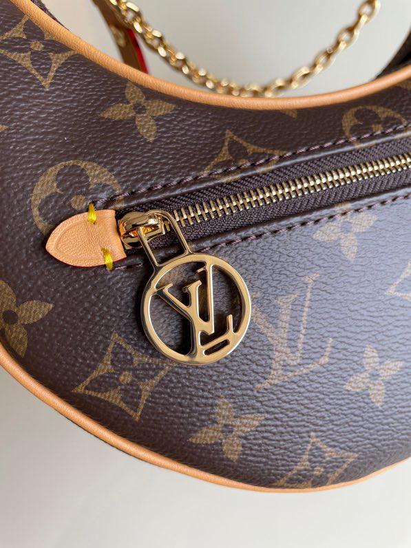 Louis Vuitton Loop Monogram Canvas For Women. Women-s Handbags. Shoulder And Crossbody Bags 9.1in/23cm LV M81098 - Soul Replicas
