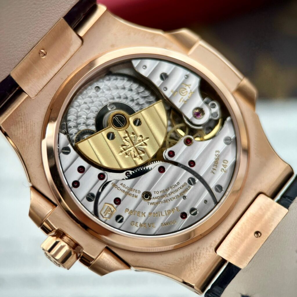 Patek Philippe Replica Watch Nautilus 5724R Gold Wrapped GR Factory 40mm - Soul Replicas