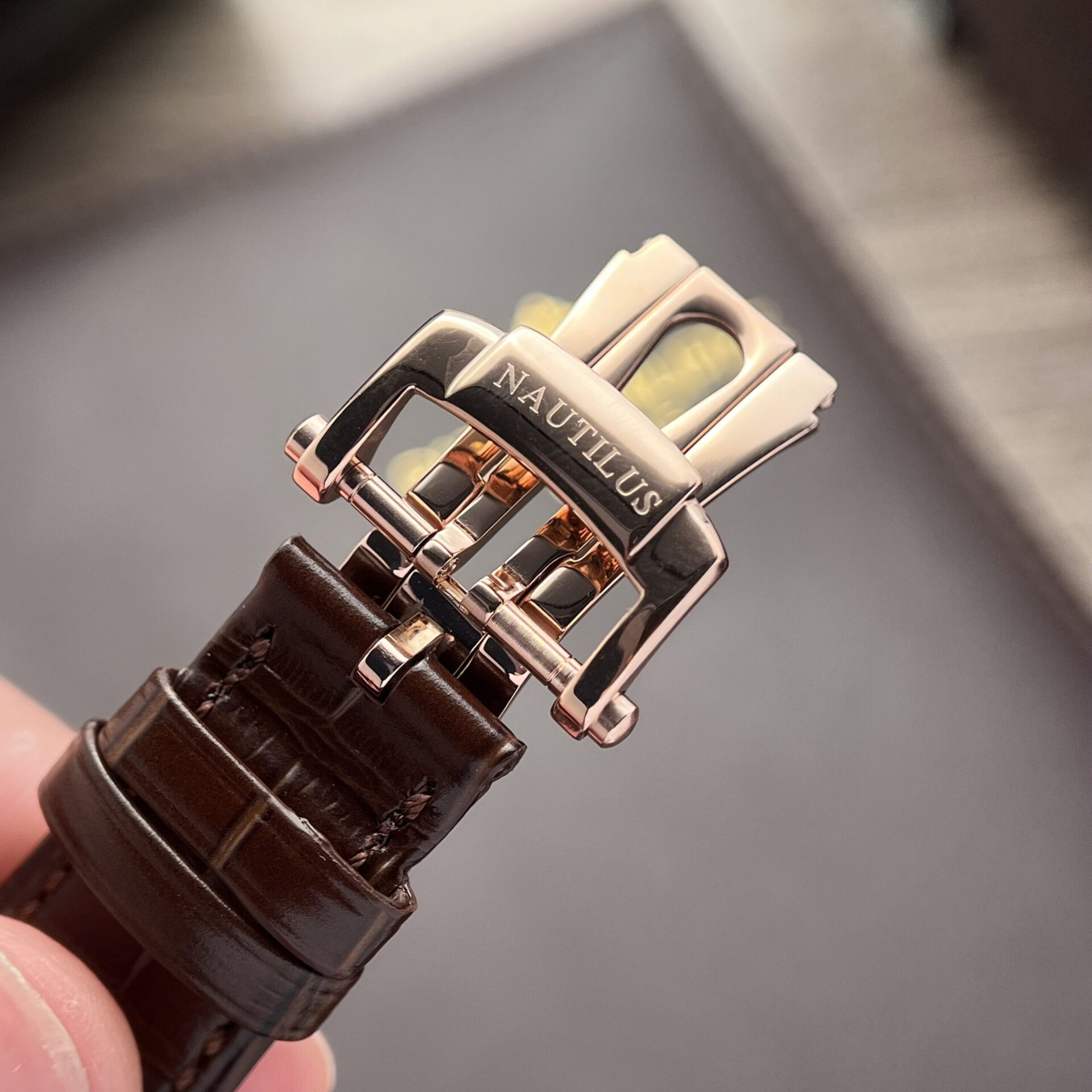 Patek Philippe Nautilus 5712 Replica 11 Watch Chocolate Dial GR Factory 40mm - Soul Replicas