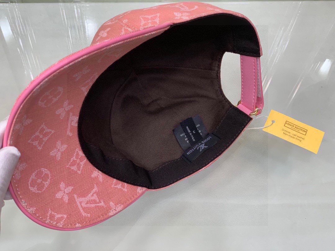 Louis Vuitton LV Get Ready Cap Monogram Pink LV Cap - Soul Replicas