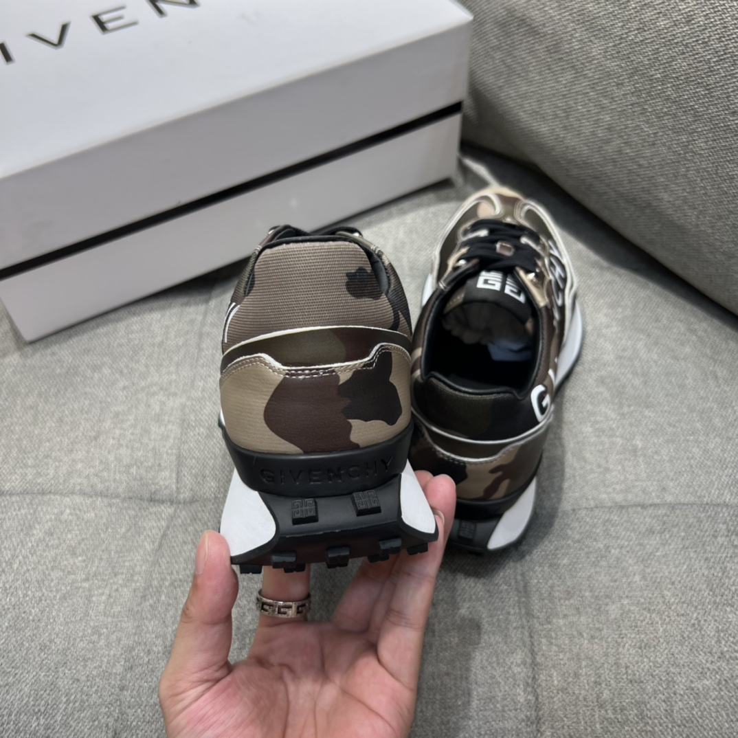 Givenchy GIV Runner Sneakers Brown For Men GVC - Soul Replicas