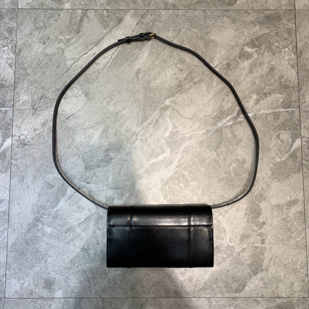 Balenciaga Hourglass Wallet Bag In Black. For Women. Women-s Bags 8in/20cm - Soul Replicas