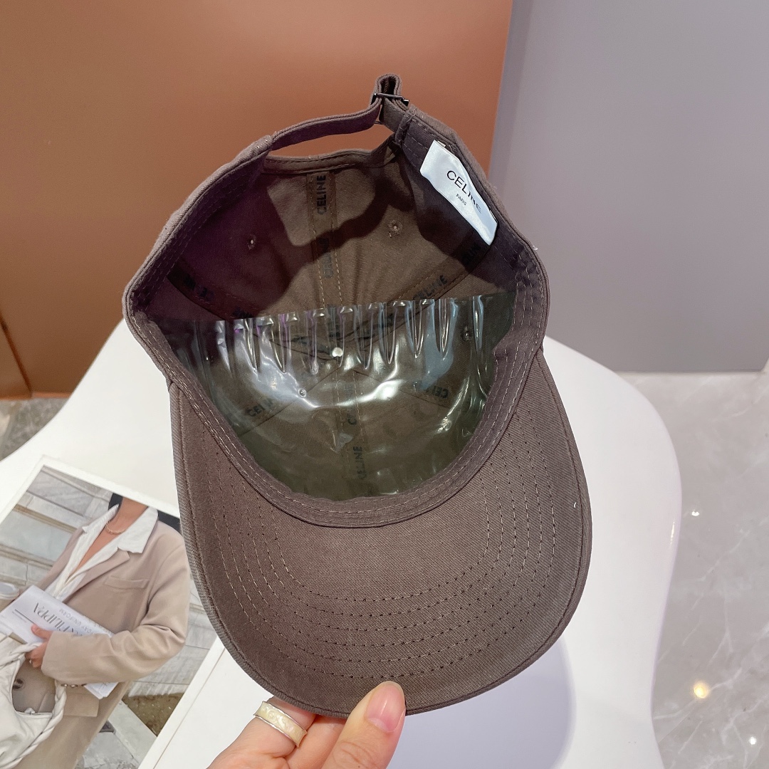 Celine Baseball Cap Grey Celine Cap  - Soul Replicas